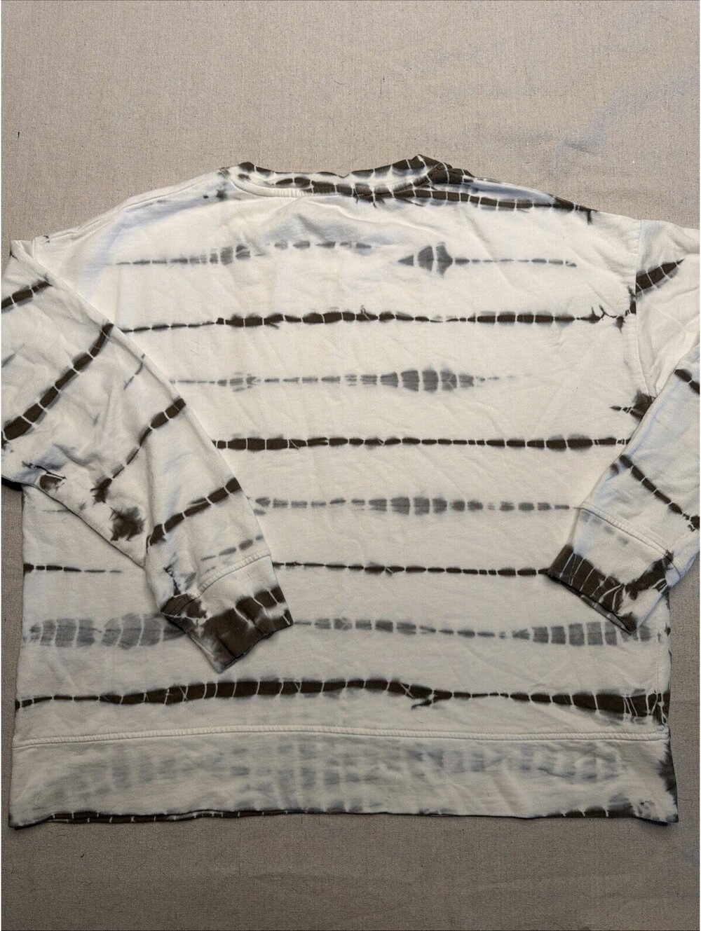 Splendid Collection Long Sleeve Top Size S White Greys-clean-SKU#19 - Picture 8 of 8
